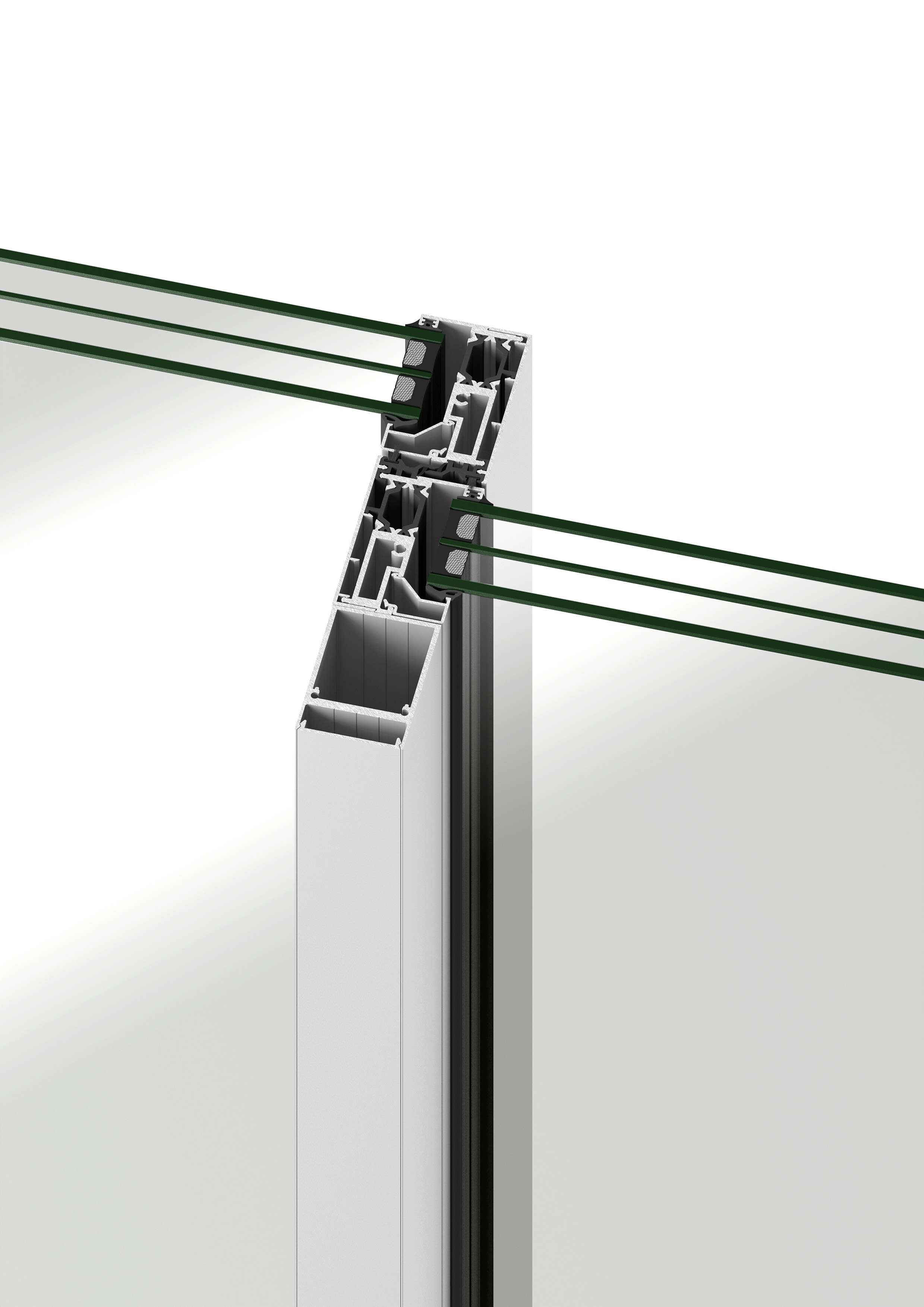 Nudo central reforzado