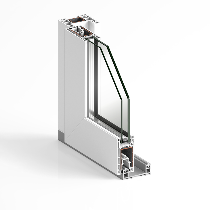 Marco umbral de aluminio