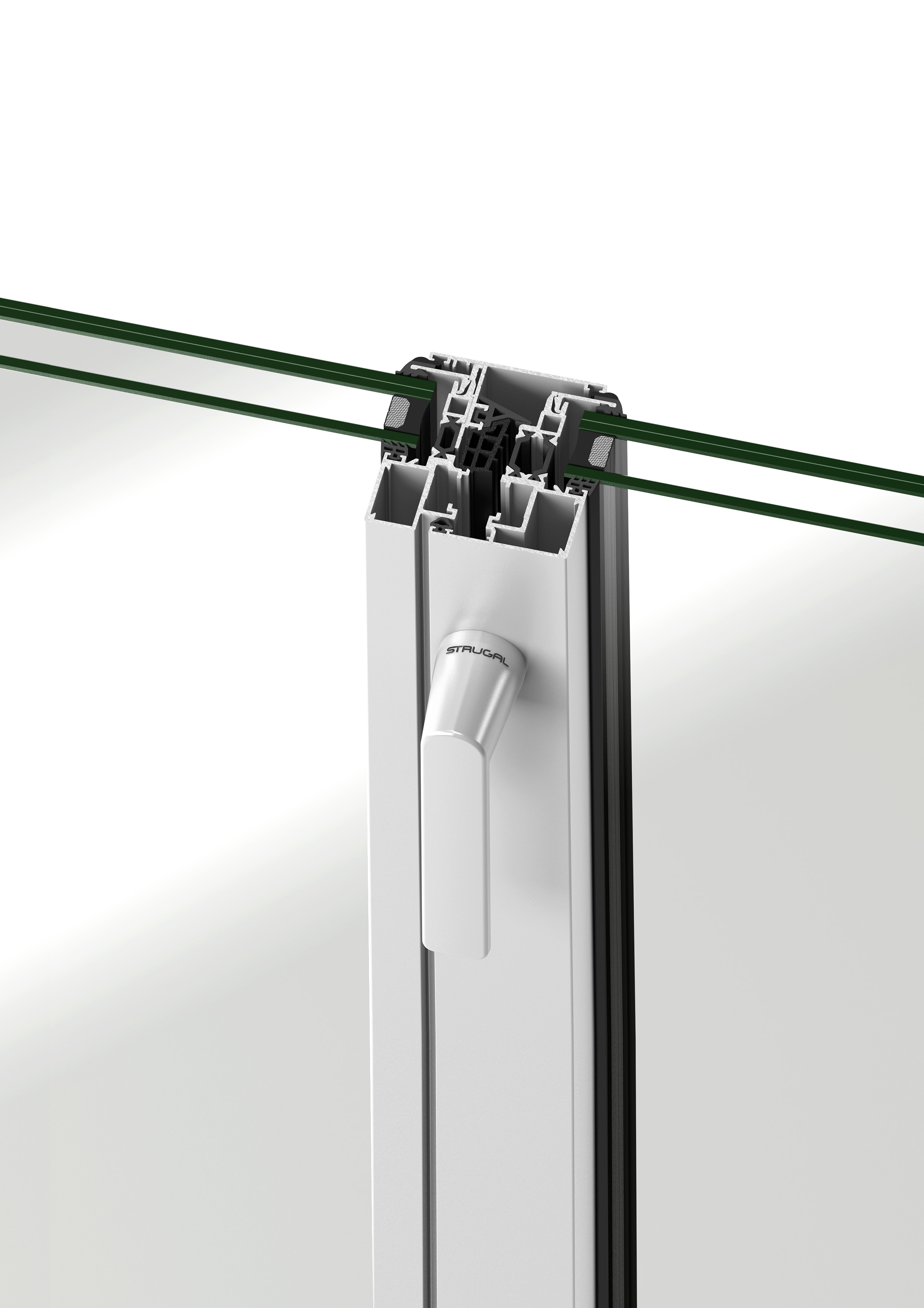 Nudo central hoja oculta