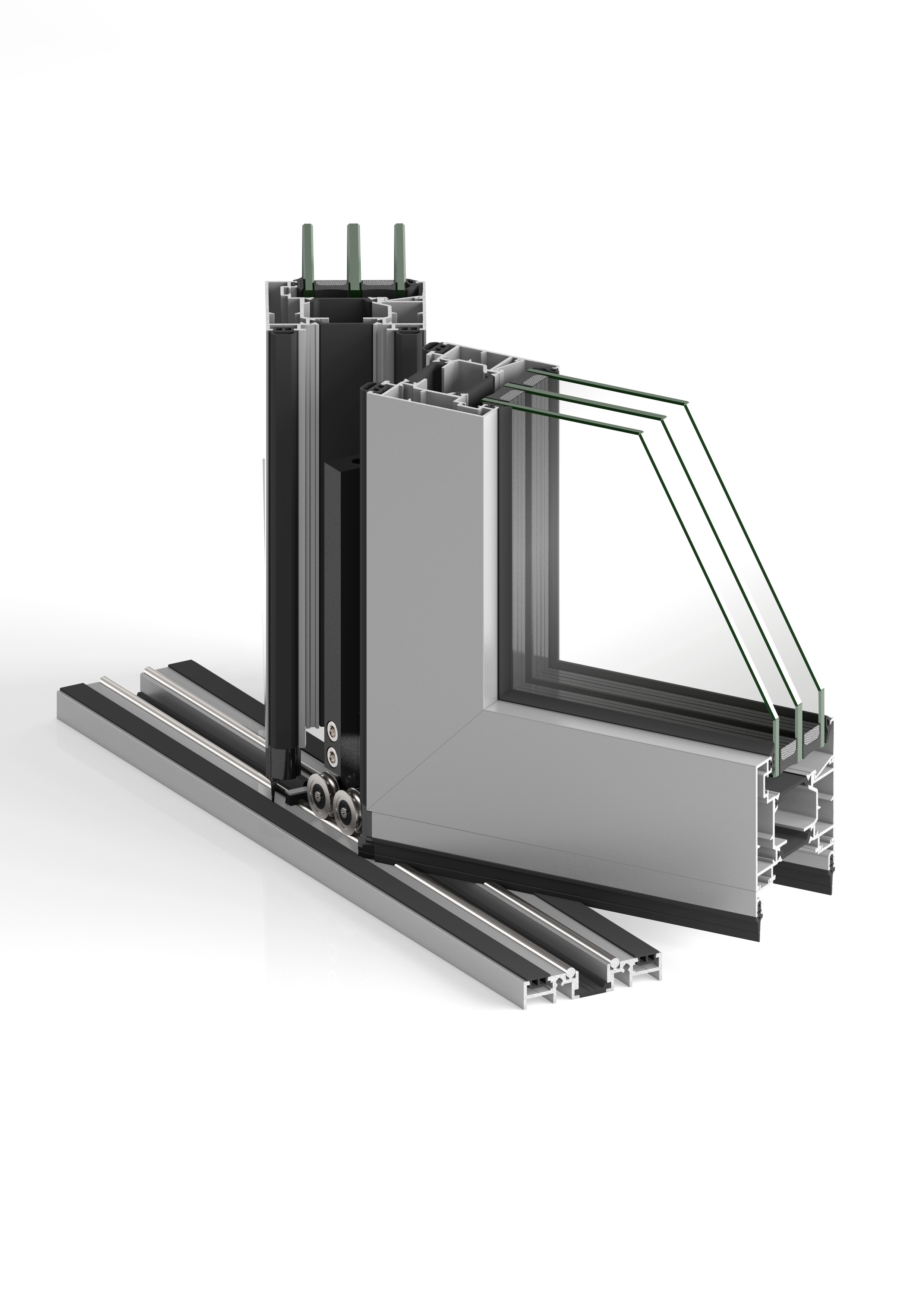Perfil ventana S75RP FD NOVA